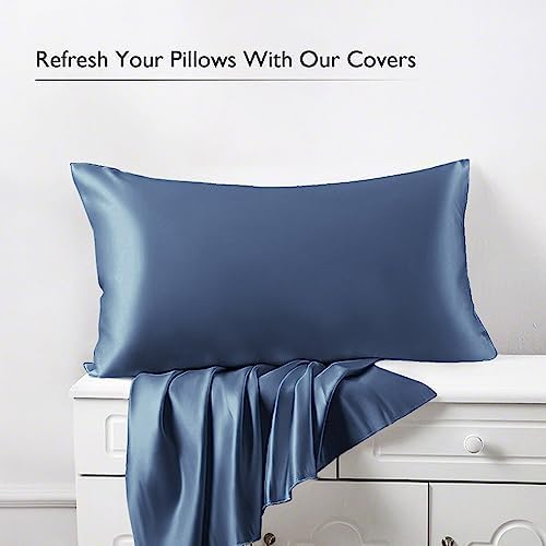 Cooling Bamboo Silk Pillowcases Set of 2