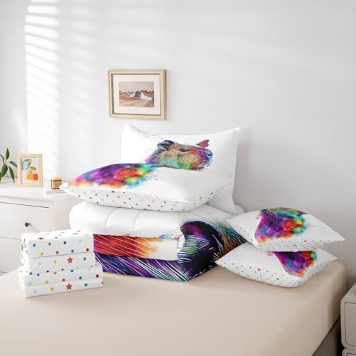 Cute Comfortable 7-Piece Full Bedding Set for Kids