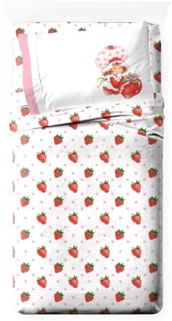 Jay Franco Strawberry Shortcake Kids Sheet Set Twin Size