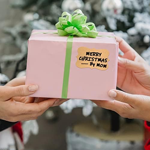 600PC Kraft Gift Labels for Canning Jars