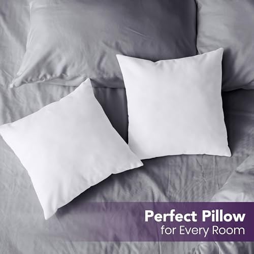 Cozy 20x20 inch Throw Pillows from Utopia Bedding