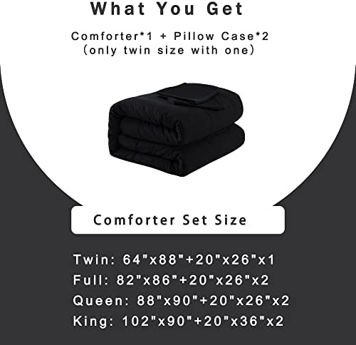 Premium Queen Comforter Set for Sleep Comfort