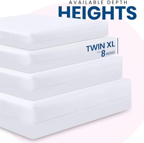 Premium Waterproof Mattress Encasement for Twin XL Beds