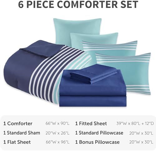 Stylish Bed in a Bag for Twin Beds