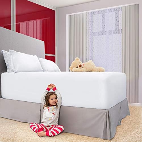 Luxury Bed Skirt for California King Bed