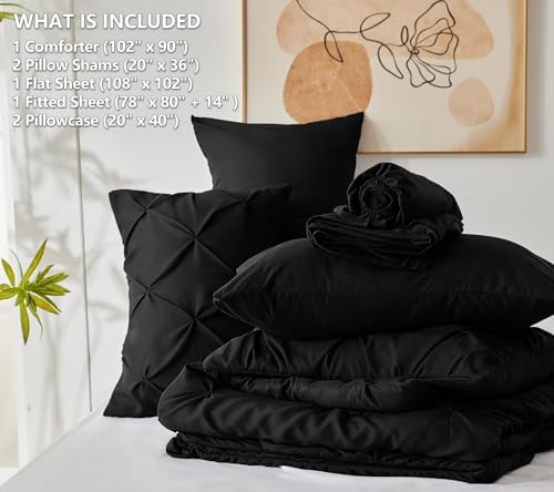 Luxury King Comforter Set - Stylish Soft