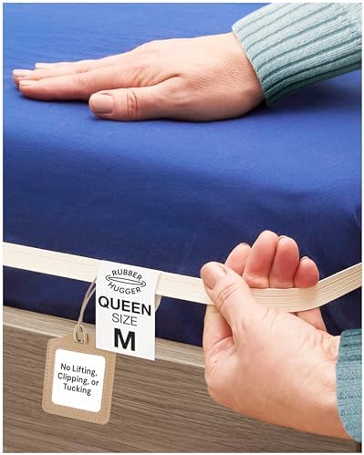 Rubber Hugging Sheet Support for Queen Mattresses