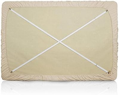 4-Piece Set of Black Sheet Clips for Sofa Slipcovers