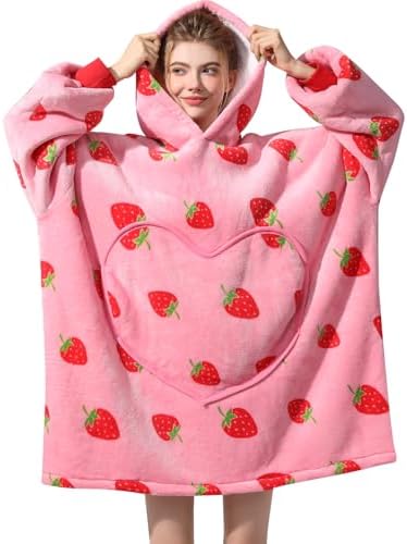 Fuzzy Sherpa Sweatshirt Blanket - Warm Cozy