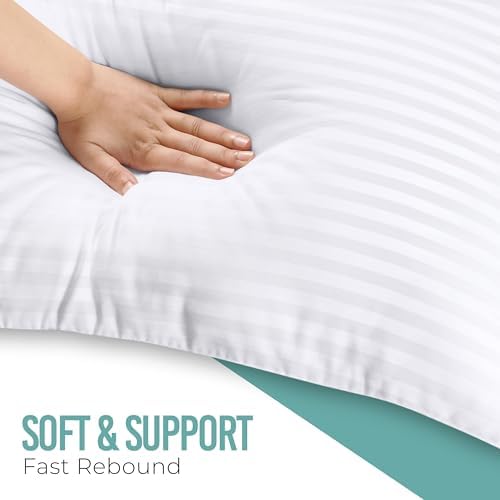 Utopia Bedding Cooling Pillow Set - 950g Multi-Surface Pillow for Better Sleep