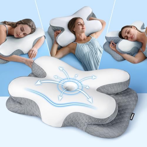 Cooling Ergonomic Cervical Pillow