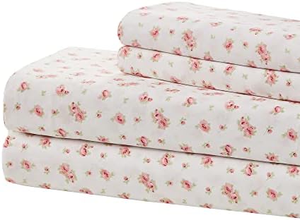Luxurious Rose-Printed Bedding Set