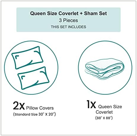 Ambesonne Compass Bedspread SetQueen Measures 88x88