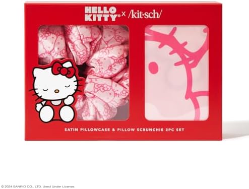 Kitsch Hello Kitty Pillowcase Set - Standard Size