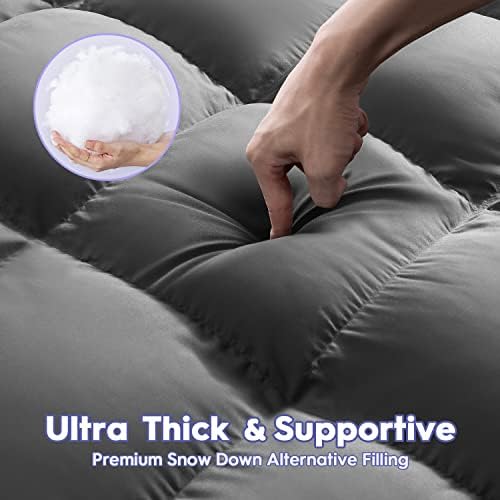 ABENE - Queen mattress topper - Back pain relief extra soft