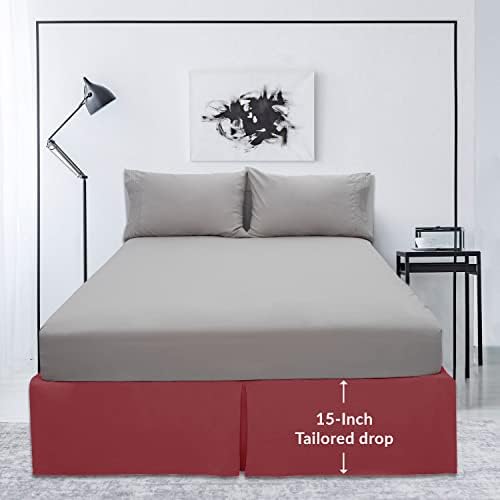 Luxury Bed Skirt for California King Bed