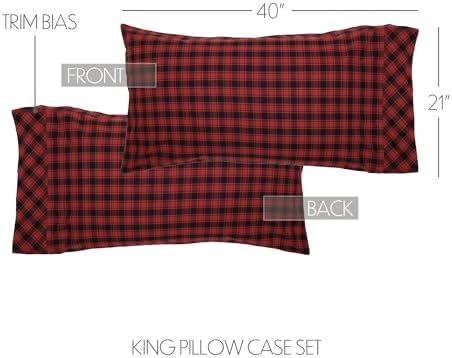 Rustic Country King Pillowcase Set by VHC Brands