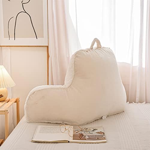 A Nice Night Faux Fur Reading Pillow