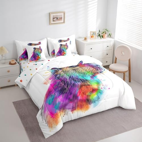 Cute Comfortable 7-Piece Full Bedding Set for Kids