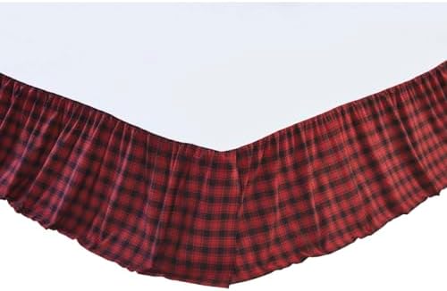 Sturdy Rustic Country King Bed Skirt