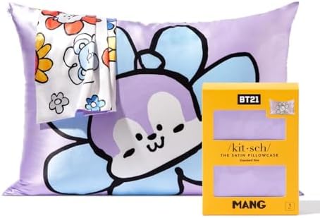 Kitsch Satin Pillowcase for Luxury Sleep