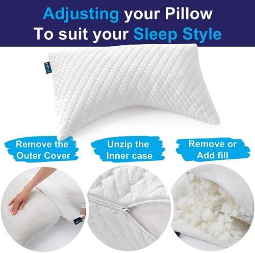Side Back Sleepers Comfy Pillow