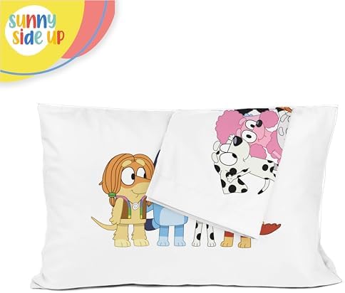 Sunrise Bedtime Reversible Bluey Pillowcases