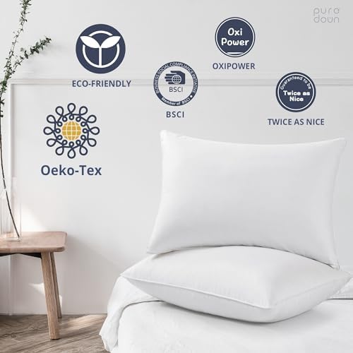 Pure Down White Pillow Standard Size