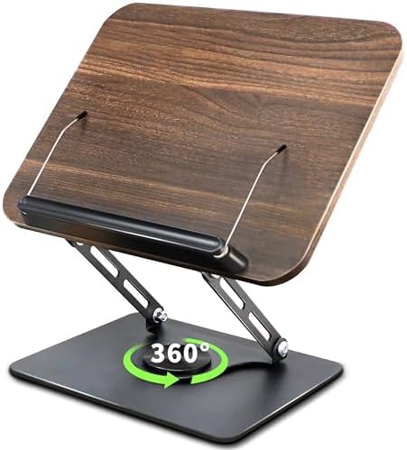 Universal 360 Swivel Book Stand for Reading Cooking or Home Use
