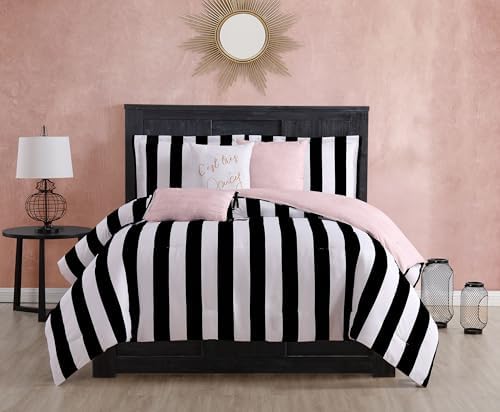 Juicy Couture Cabana Stripe Reversible Bedding Set
