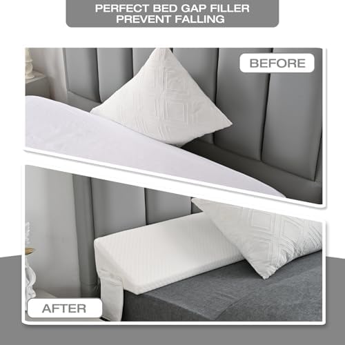 Perfect Queen Headboard Pillow for Mattress Gap