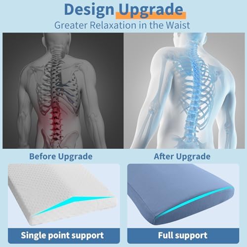 Lumbar Support Pillow for Back Pain Relief
