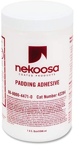 Nekoosa Coated Adhesive 1 Quart for Fanning Printers