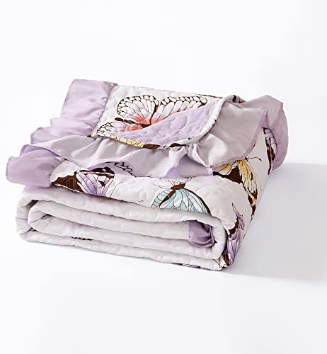Lush Decor Flutter Butterfly Throw Blanket 50x60 inches Lilac Design