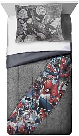 Unforgettable Spider-Man Comforter Sham Set for Kids