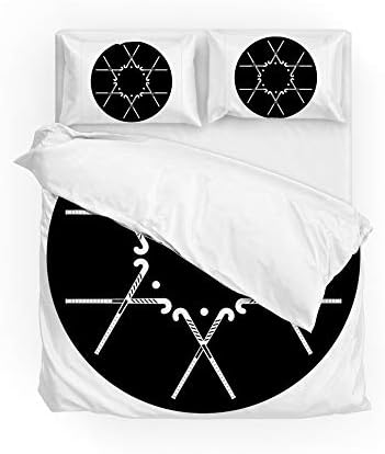 Find Sun Bedding Sets Twin XL Hockey Stick Accessories Duvet Cover Set