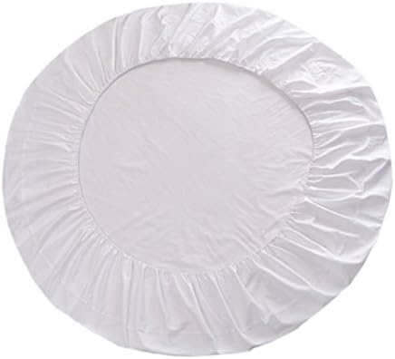 Perfect Round Bed Sheet - Soft Breathable Hypoallergenic for 200cm Dia