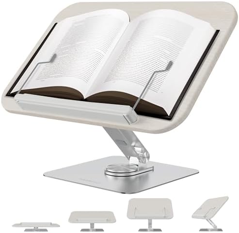 HarryFit Book Stand Light Wood