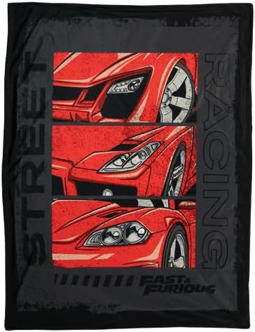 Franco Collectibles Fast Furious Micromink Throw