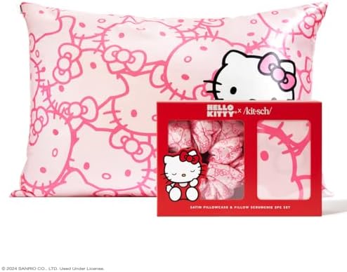 Kitsch Hello Kitty Pillowcase Set - Standard Size