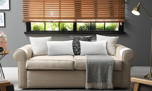 Utopia Bedding 12x20 White Decorative BedCouch Pillow Pack of 2