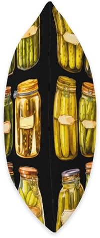 Retro Homestead Pickle Jars - Canned Pickles Decorative Throw Pillow