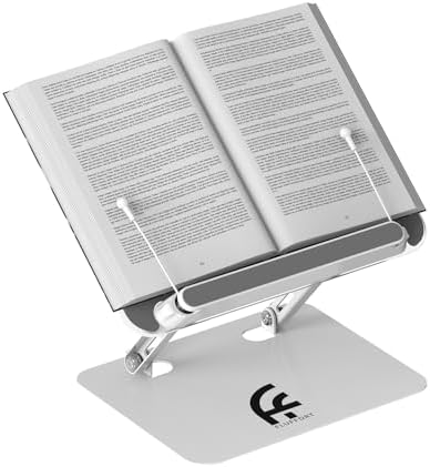 Heavy-Duty Foldable Acrylic Book Stand for Desktop Use