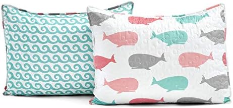 Lush Decor whimsical whale twin bedding set