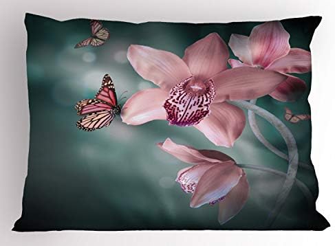 Orchid Flow Soft Pillow Sham