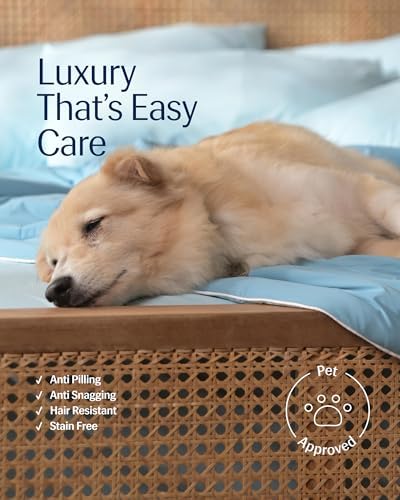 Cool Tech Cooling Comforter Set King for Hot Sleepers