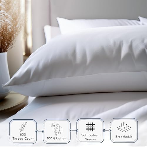 800TC Heirloom Soft Pillowcases for King California Design Den