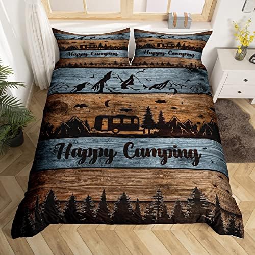 EroSure Twin campingComfort Duvet Cover Set - 3D Print Soft Machine Washable