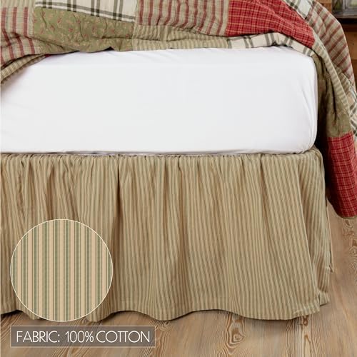 Luxurious Country Bed skirt Farmhouse-Inspired Bedding for King Beds
