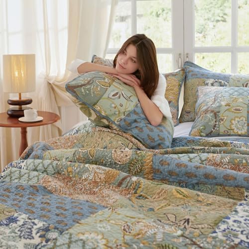 Quilt Set with Cotton for Luxury Sleep